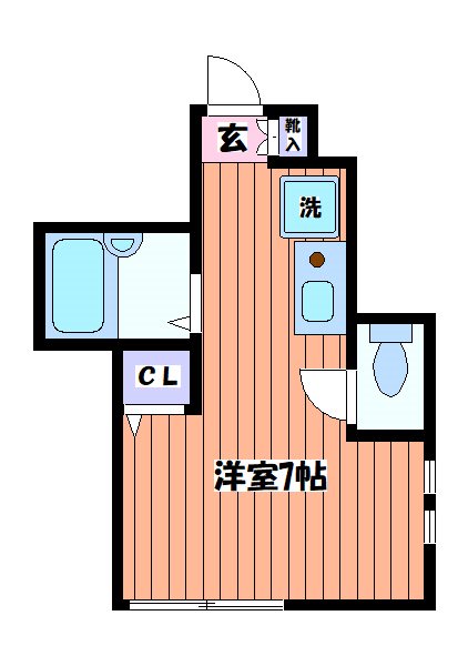 イホメ　ドゥ　タチカワ 間取り図