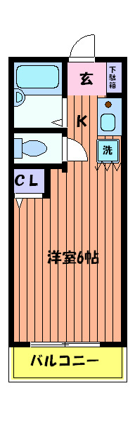 Hiroマンション 間取り図