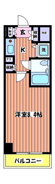 シティコープ立川 間取り図