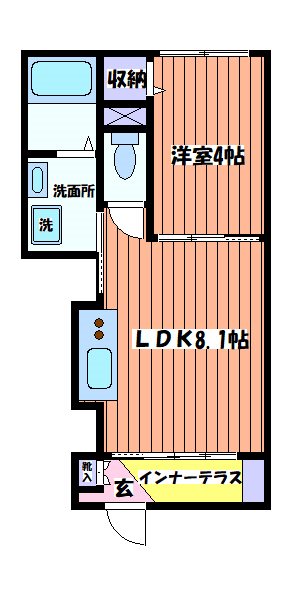 アウローラ東豊田 間取り図