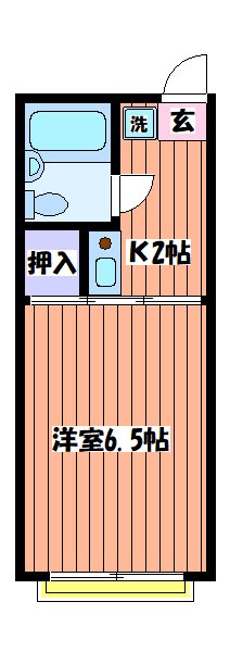 ハイツグリーンゲーブルスⅠ 間取り図