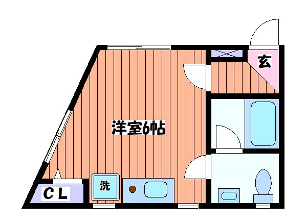 Ｇ－ＦＬＡＴ 間取り図