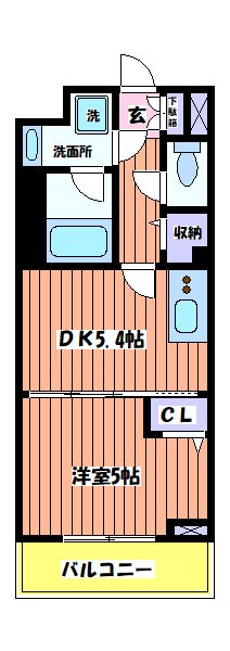 SILVERADO　SHIBASAKI-CHO 間取り図