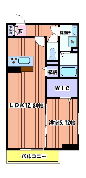 ドゥ　フルール 間取り図