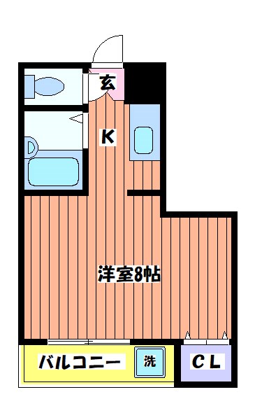 立川弐拾壱番館 間取り図