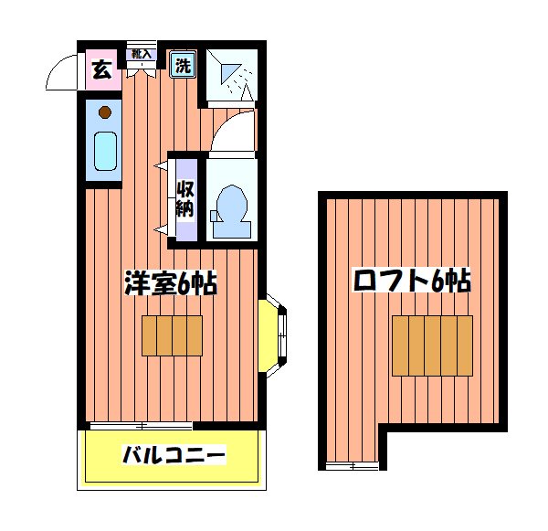 ネトル３ 間取り図