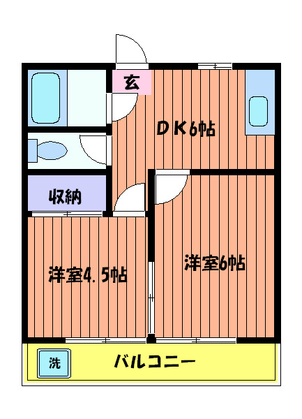 メゾン聖武 間取り図