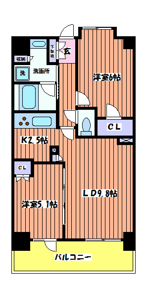 オーチャード 間取り