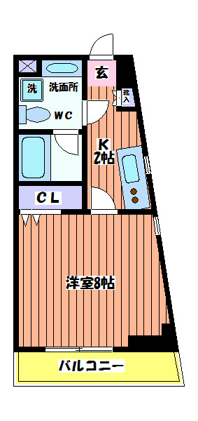フェリシティ藍 間取り図