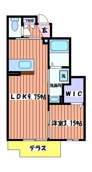 リヴェールβ 間取り