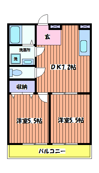 アムールムーン 間取り