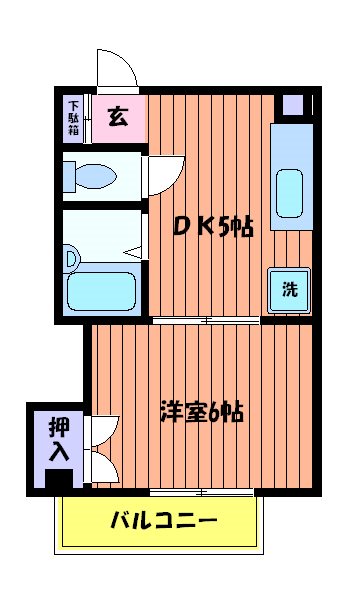 ローレルハイツ柴崎 間取り図
