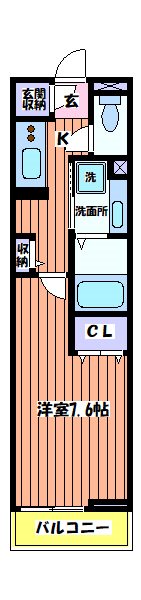 グレーヌメゾン 間取り図