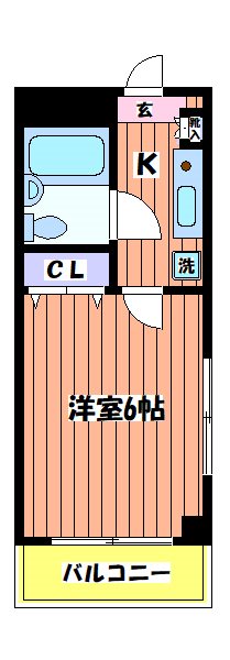 ガーデンヒルズ立川 間取り図
