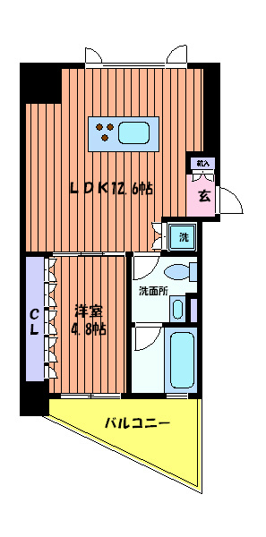 RODIA立川 間取り図
