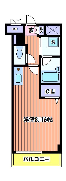 88TEES立川 間取り図