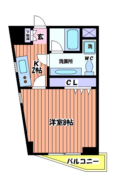 フェリシティ藍 間取り図