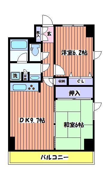 シティレジデンス豊田 間取り図
