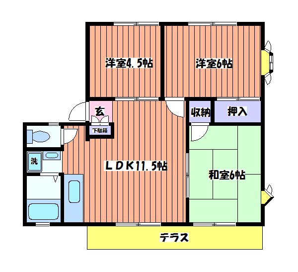 プレステージアート 間取り図