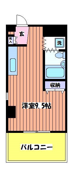 ヴレッヂ林 間取り図