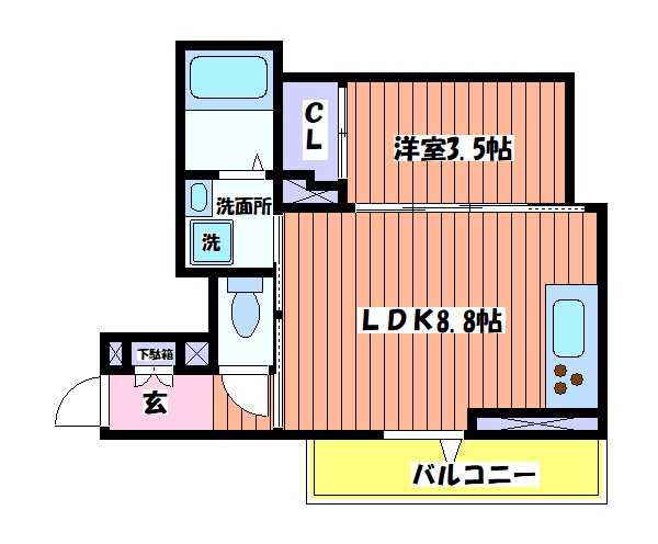 Asset-Court錦町 間取り
