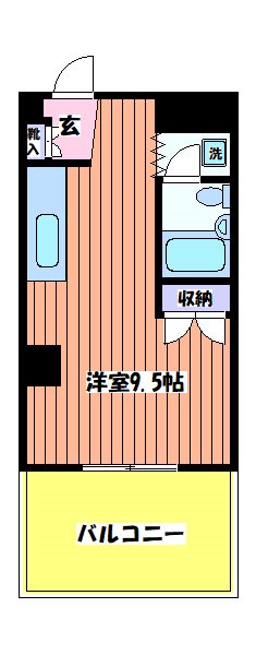 ヴレッヂ林 間取り図