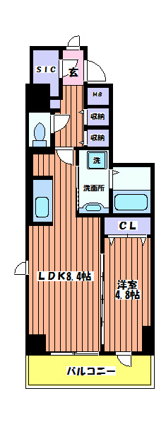 ＹａｍａｚａｋｉＳｅｋｉｙｕＢＬＤ 間取り図