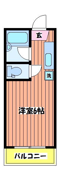セントラルコーポクロッカス 間取り図