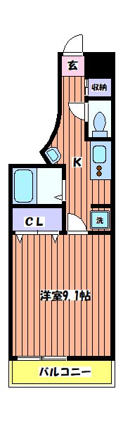 カリーノ玉川上水 間取り図
