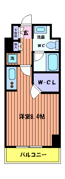 スパシエ国立矢川ステーションプラザ 間取り図