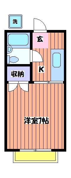 コーポエスポワール 間取り図