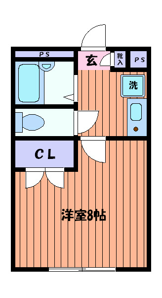 アムール松村 間取り図