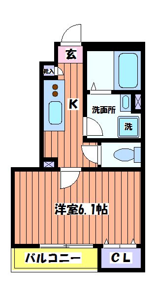 リブリ・Felice国立 間取り図