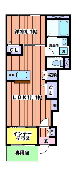 ラヴィグレイス 間取り図