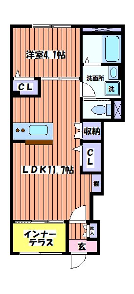 ラヴィグレイス 間取り図
