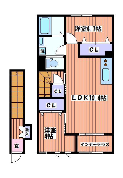 ラヴィグレイス 間取り図