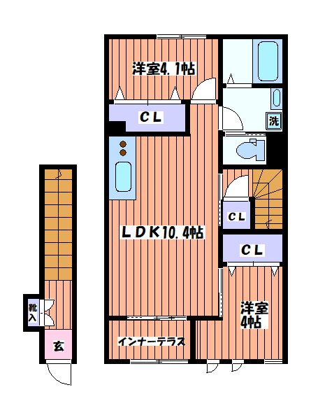 ラヴィグレイス 間取り図