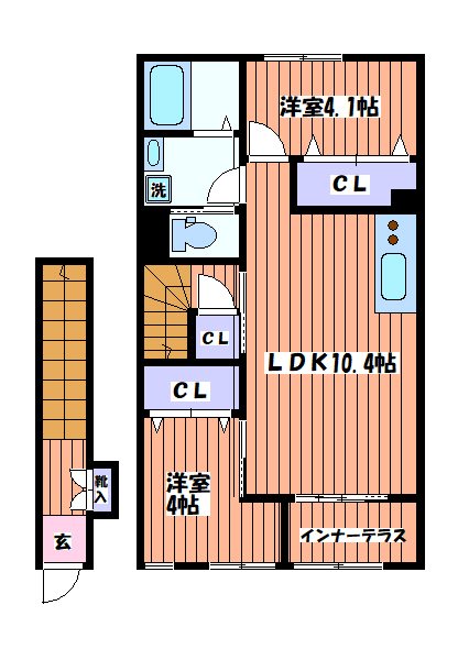 ラヴィグレイス 間取り図