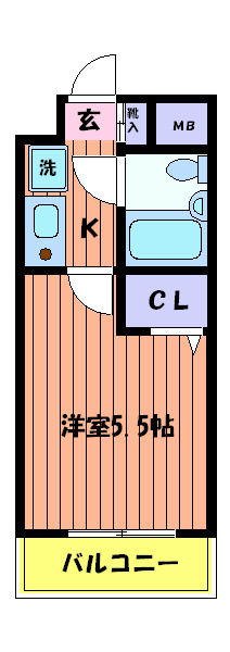 ジョイフル日野 間取り図