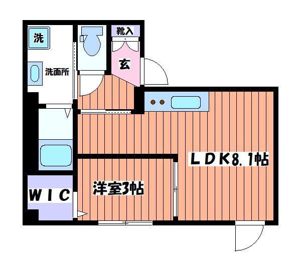 ヴィーナス 間取り図