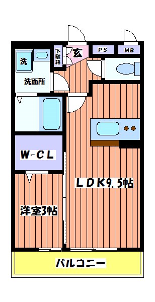 ドエル７９ 間取り図