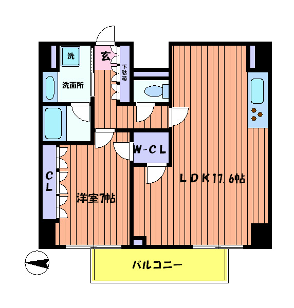 RODIA立川 間取り図