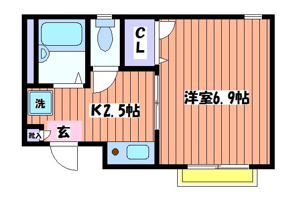 グレースＦ 間取り図