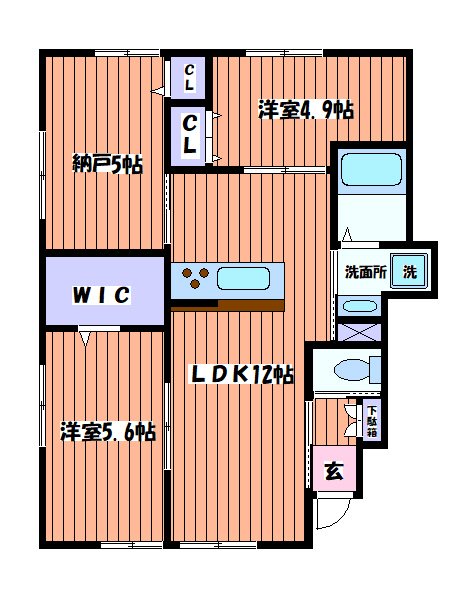 アルマコート豊田 間取り図