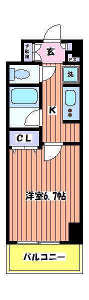 AZEST立川 間取り図