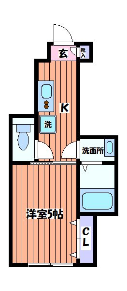 MELDIA矢川Ⅱ 間取り図