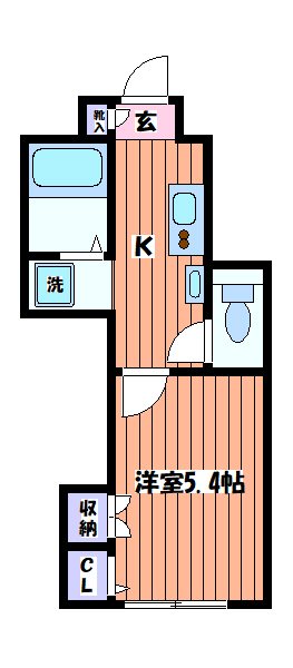 MELDIA矢川Ⅱ 間取り図