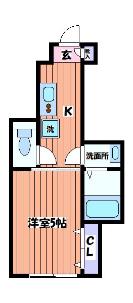 MELDIA矢川Ⅱ 間取り図
