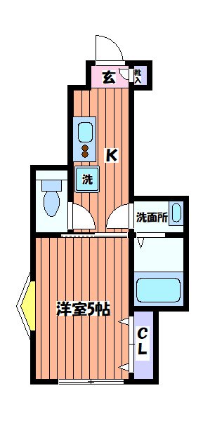 MELDIA矢川Ⅱ 間取り図