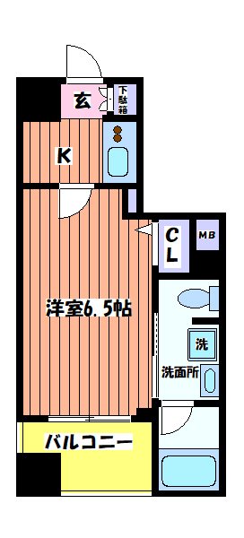 ティモーネプレミアム立川 間取り図